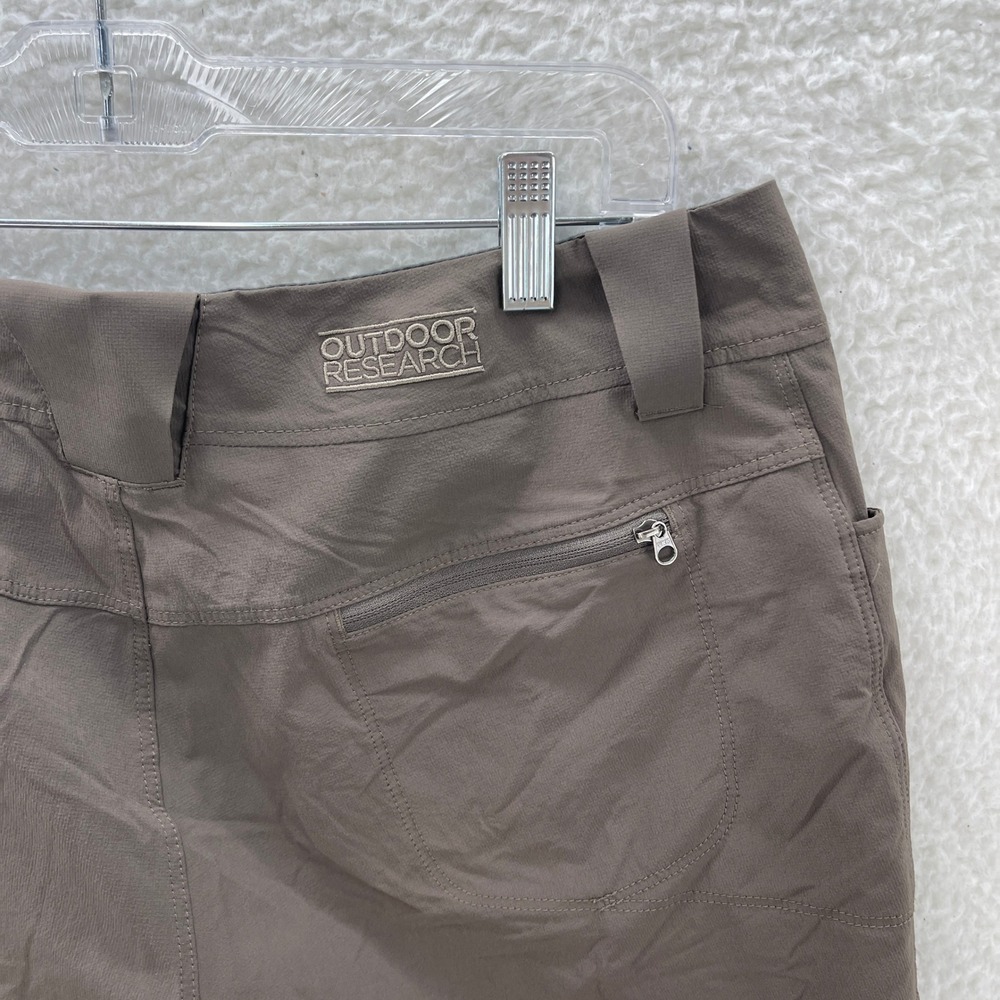 Outdoor Research Women's Dark Brown Stretch Cargo Shorts - Picture 3 of 10